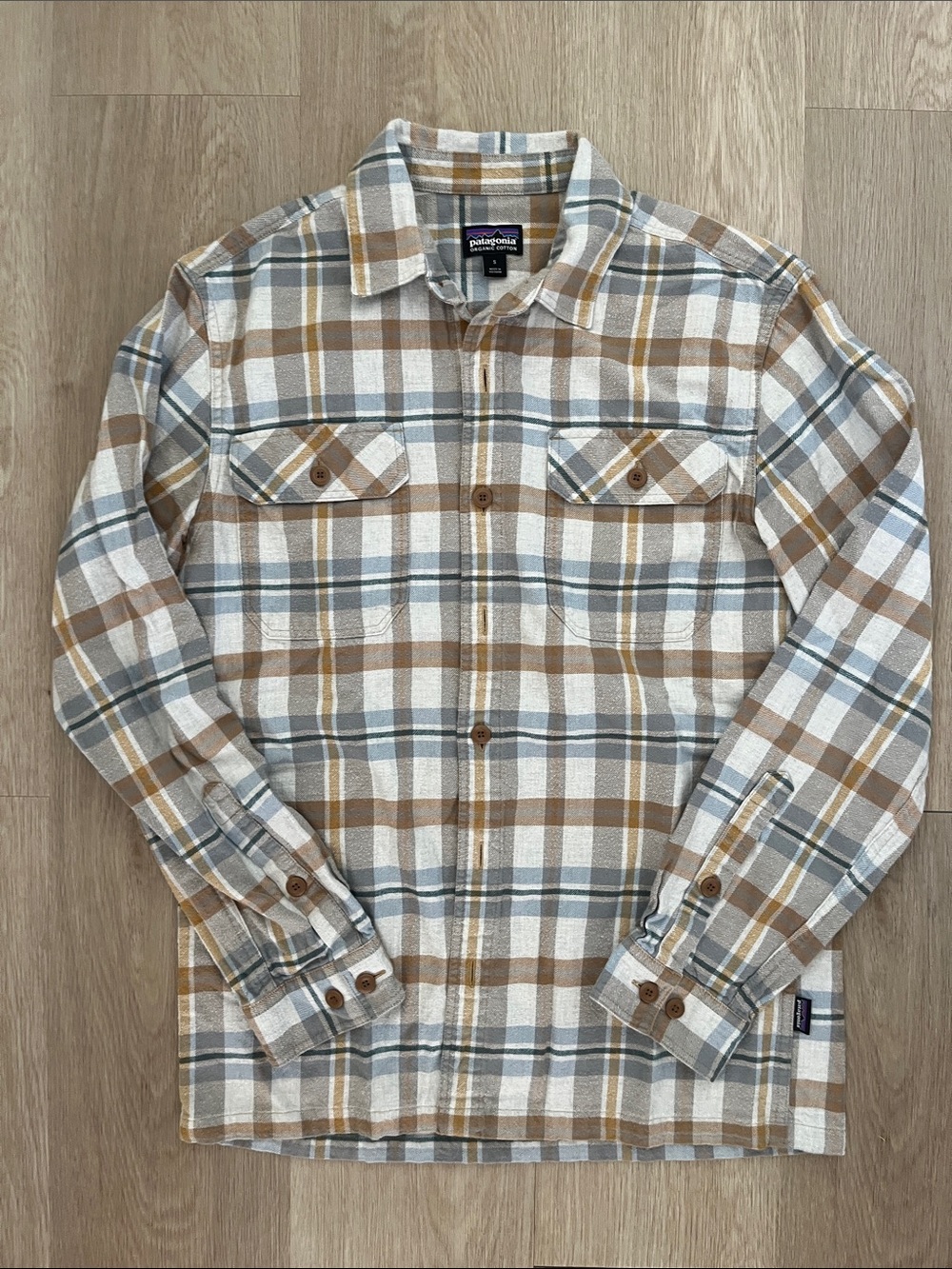 Patagonia Men's Fjord Plaid Flannel Shirt - Men’s Small